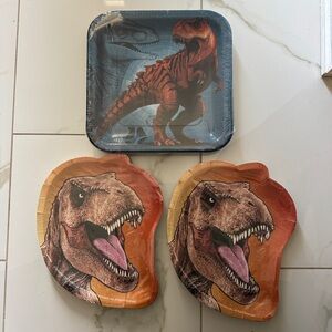 3 x 8 pieces Jurassic World Birthday Party Disposable Paper Plates Party City